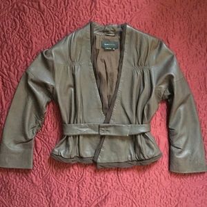 Host pick!🤩 BCBGmaxazria 100% leather jacket